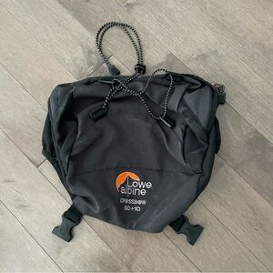 Lowe Alpine Black Cover Hood for Bag Backpack